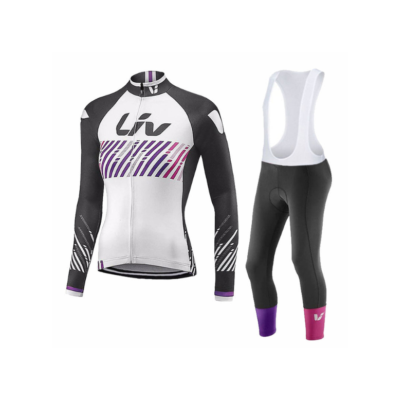 LIV V2 | PRO Damen Winter-Radsport-Set mit Trägerhosen
