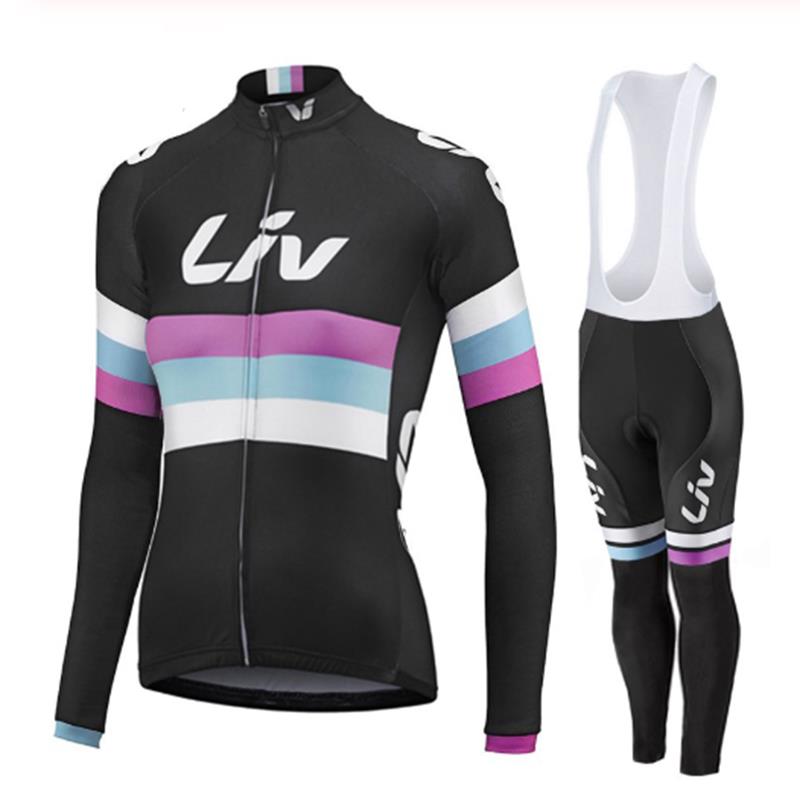 LIV V2 | PRO Damen Winter-Radsport-Set mit Trägerhosen