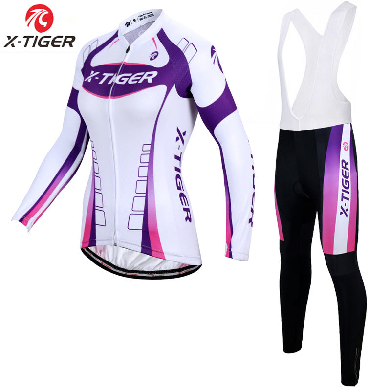 X-Tiger | Damen Langarm-Radsport-Set