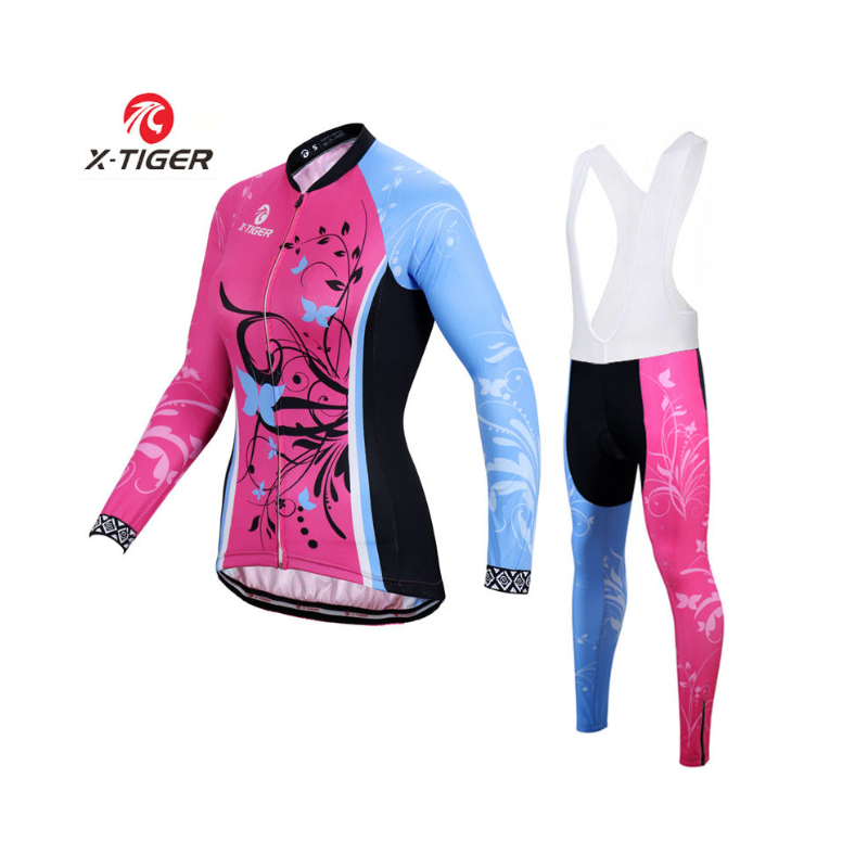 X-Tiger | Damen Langarm-Radsport-Set