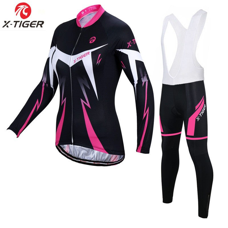 X-Tiger | Damen Langarm-Radsport-Set