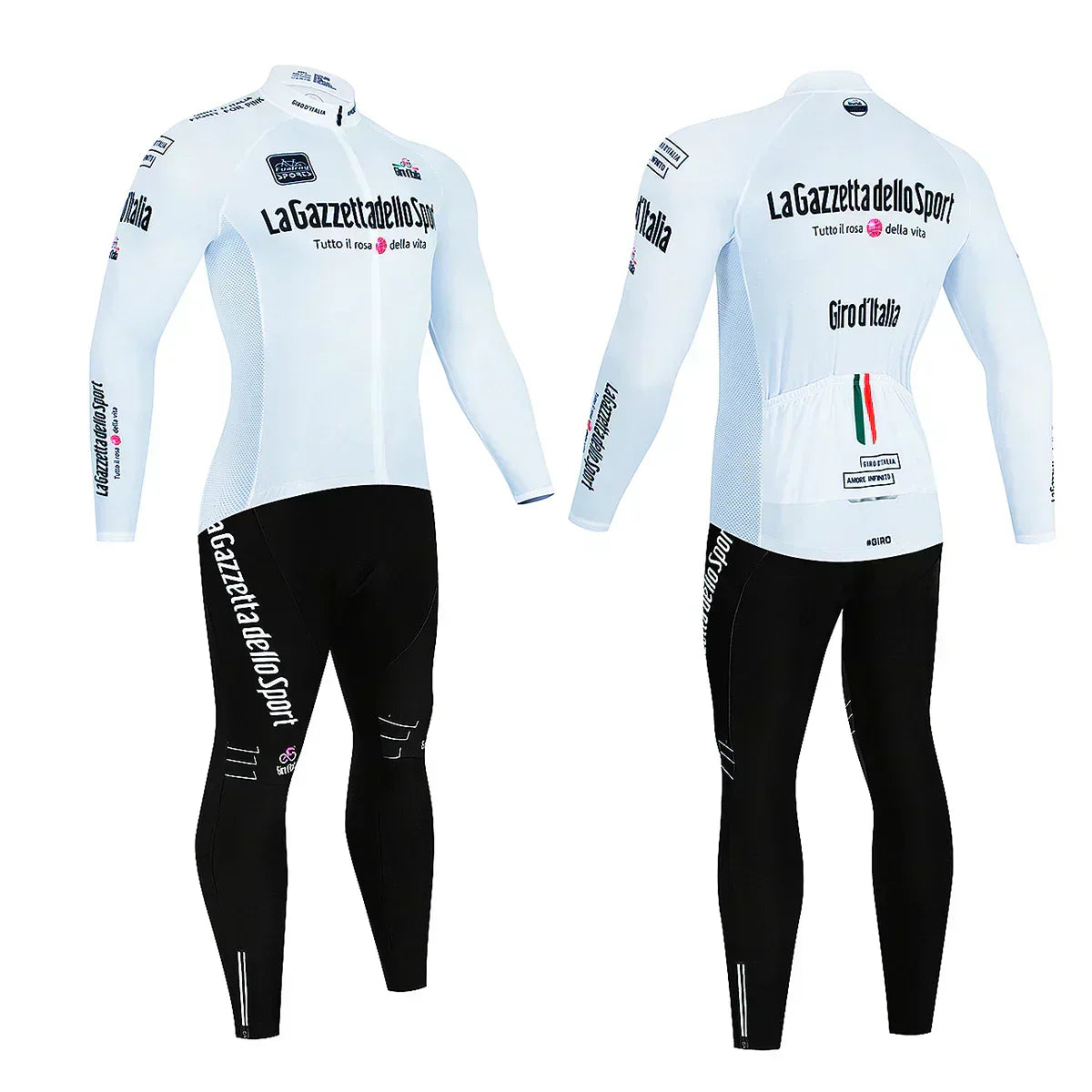 Giro d'Italia | Langärmliges professionelles Radsport-Set