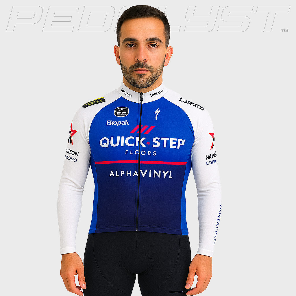 Quick Step | Langärmliges professionelles Radsport-Set